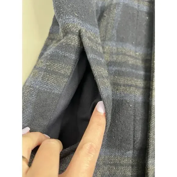 Banana Republic Navy Blue Green Blazer Jacket Women’s Size Small - Picture 7 of 12